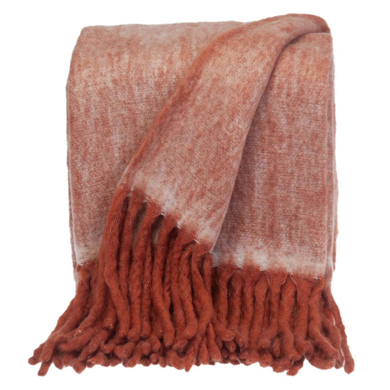 Edge Collections - 67" x 52" - Red - Cozy Knitted Throw Blanket for a Perfect Home Touch - 1 Piece